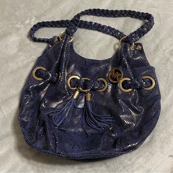 NWOT Michael Kors Snake Print Bag - Picture 2 of 12